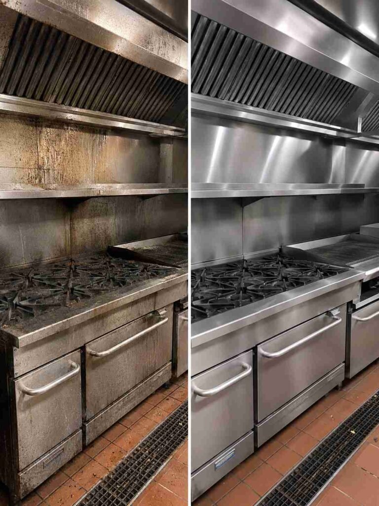 Commercial Cookline Before and Afte 100kb