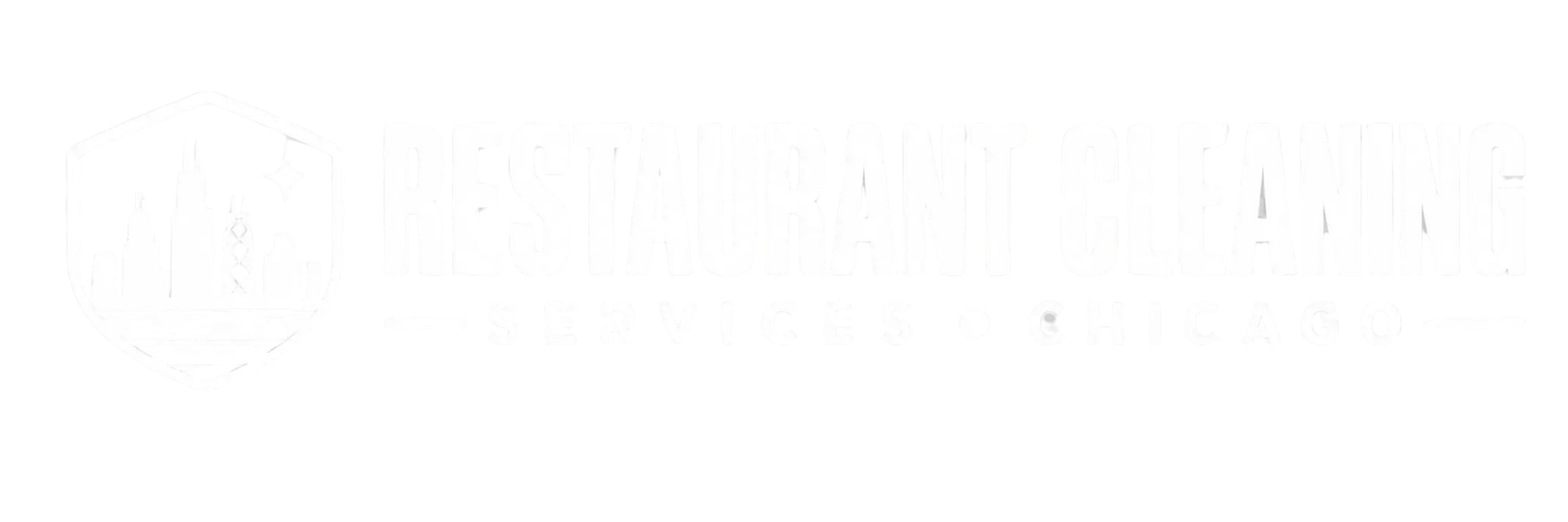 Restaurant cleaning services Chicago. Transparent Logo